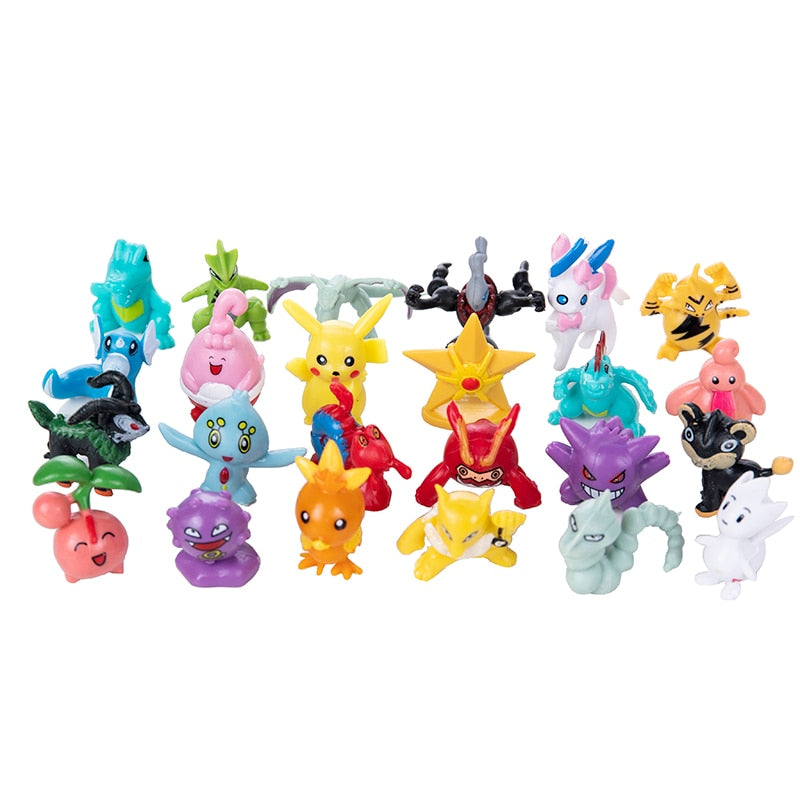 24 figuras pokemón